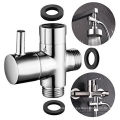 3 way Brass Faucet Diverter Valve Water Separate Water Diverter for Shower Kit